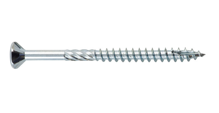 NKT Fasteners spunskrue elforzinket 5,0 x 80 mm 10 stk.